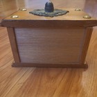 Vintage Wooden And Cork Coaster Set Of 6 Coasters And Holder