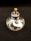 Excellent Vintage Spirit Late 70s Chemistry Alcohol Lamp 3 5  H  2 75  D 