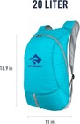 Sea To Summit Ultra-sil Ultralight Day Pack  20-liter  Atoll Blue