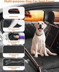 Scratchproof Dog Car Seat Cover For Back Seat  Waterproof Back Seat Pet Cover   