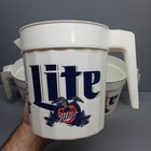 3 Miller Lite   Genuine Draft Plastic 48 Oz  Beer Pitcher Home Bar Man Cave