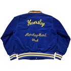 Vintage West Wind Corduroy Kearsley High School Varsity Jacket Chain Stitched