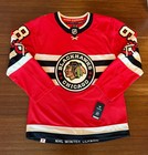 Connor Bedard Jersey Chgo Blacks Red Winter Classic Jersey Mens Size