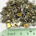 30 Grams Watch Parts Steampunk Wheels Gears Hands Altered Art Watchmakers Lot 