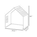 Heavy Duty Puppy House Steel Pet Cage Ins Dog Bed For Small Dogs W soft Cushion