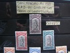 San Marino 1918 Sc  B3-b11 Complete Mint Set Statue Liberty city - Scott Cv  77