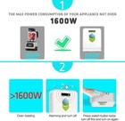 Umi 220v To 110v Voltage Power Converter Step Down Transformer 1600 Watts Cap   