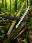Custom Handmade D2 Tool Steel Combat Katana Sword Survival Samurai Sword