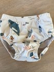 Reusable Swim Diaper 12-24 Mos Sea Creatures Ocean Neutral Unisex Baby Nwot Cute