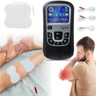 Tens Unit Electric Muscle Stimulator Pulse Massager  3-in-1 Therapy Pain Relief