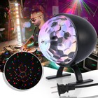 Led Stage Light Magic Ball Crystal Rgb Rotating Dj Decor Disco Club Party Xmas