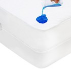 Mattress Zippered Encasement Cover Terry Watreproof Protector Box Spring Cover