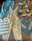 Vintage 80s Girls Summer Clothes Lot Size 7 8   10 Bonnie Deb Hart St Carters