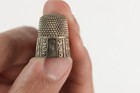 Antique Sterling Silver Simons Bros Co Thimble Signed Sterling Silver 6 05 Grams