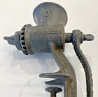 Antique Cast Iron Universal  0  L F c New Britain Conn Meat Grinder Food Chopper