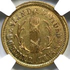 1863 F-91 435 B R-8 Ngc Ms 65 United We Stand Civil War Token