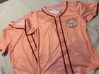 Gwinnett Stripers Milb Baseball Throwback Peaches Jerseys  Size Medium  Set Of 2