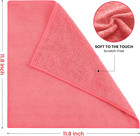 Microfiber Cleaning Cloth  12 Pack Assorted Color Cleaning Rags For Housekeeping