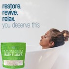 Magnesium Flakes For Bath - Magnesium Chloride Flakes - Dead Sea Salts For So   