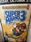 Huge Super Mario Advance 4 Promo Display Gameboy Mario Bros 3 Poster Standee Wow