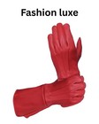 Premium Leather Gauntlet Gloves For Men     Long Cuff Protective Glov   Uk Usa Aus