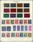 Guatemala Collection On Mostly Complete Scott International Pages To 1940