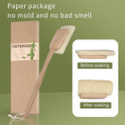 Natural Loofah With Handle back Scrubber For Shower Exfoliating Luffa On A Stick