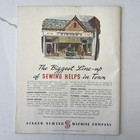      Vintage 1948 Singer Dressmaking Guide Book Course In Home Sewing Materials