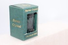 Vintage Burns Crystal The Dram Glass  The Roman Baths Etching  Shot Glass In Box
