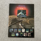 Yes 1980 Drama Lp Tour Dates Original Promo Poster Type Ad Atlantic Records