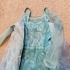 Princess Elsa Girls Dress Size 3 Cosplay Costume Disney Princess Cape Dress