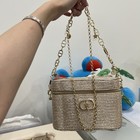  au Stock Customised  Diorbeauty Glitter Star Vanity Bag 2025 Christmas Gwp Gold