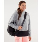 Lululemon Do It Up Duffel Black Perforated Gym Travel Workout Bag O s