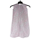 Halo Sleepsack Wearable Blanket Baby Girl Large 12-18 M  Micro-fleece Swan Pink