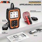 Ancel Ad410 Pro Obd2 Scanner 12v Battery Tester 2 In 1 Check Engine Code Reader