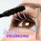 4 Pk 4d Silk Fiber Mascara     Waterproof  Thick Long Lashes  Vivid Galaxy Effect