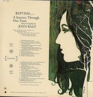 Joan Baez - Baptism - 1968 Factory Sealed  Promo 