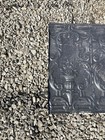 Antique Metal Tin Ceiling Tile 24    X 24  Salvaged Vintage 