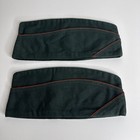 Vintage Explorer Scout Boy Scouts Of America Garrison Hat Bsa Scouting Lot Of 2