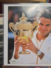 Roger Federer Auto Signed 8x10 Photo Jsa Coa Tennis G o a t      