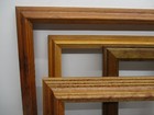 Lot Of 4 Vtg Solid Wood Picture  Frames Fits  16x20    13x15    8x10    11 X 14 