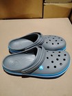 Usedlikenew_crocs Unisex-adult Crocband Clog  Charcoal ocean  11 Men 13