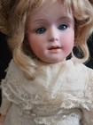 Beautiful Htf Antique German Gebruder Heubach 13  Bisque Head 7711 Doll C 1912