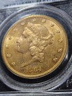      1904-p  20 Gold Liberty Head Double Eagle Coin Unc Pcgs Ms64