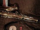 Vintage 1970s Stencil Tenor Saxophone  Ssba Style  Monster Tenor 