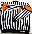 Ccm Pro 150 With Orange Arm Bands Referee Jerseys-size 58