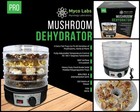 Mycolabs 350w Mushroom Dehydrator With Adjustable Temperature Control
