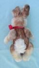Vintage Steiff Bunny Rabbit  niki  Replica 0134 28 Mohair Button Tag Red Ribbon