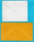 St Lucia 2 Covers 1947 -49 Castries To Ireland   Usa