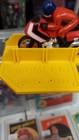 Stomper Super Cycle With Base Red Rider Red   Black Bike 1980s